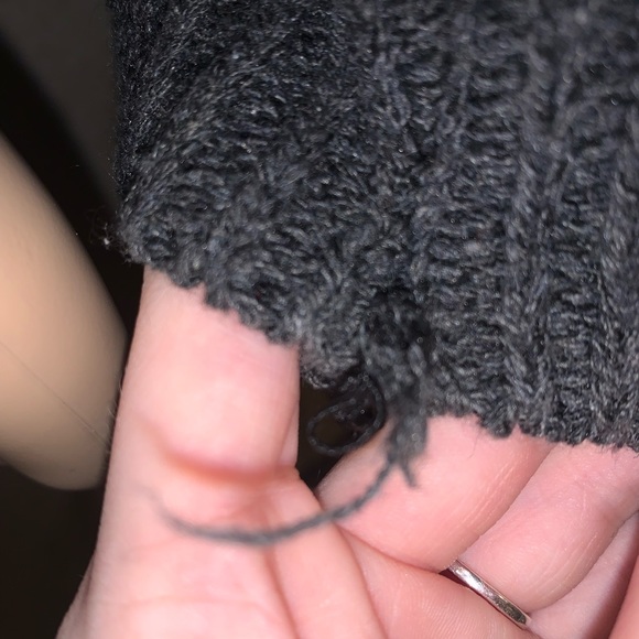 Gray Turtleneck Sweater - Picture 5 of 5